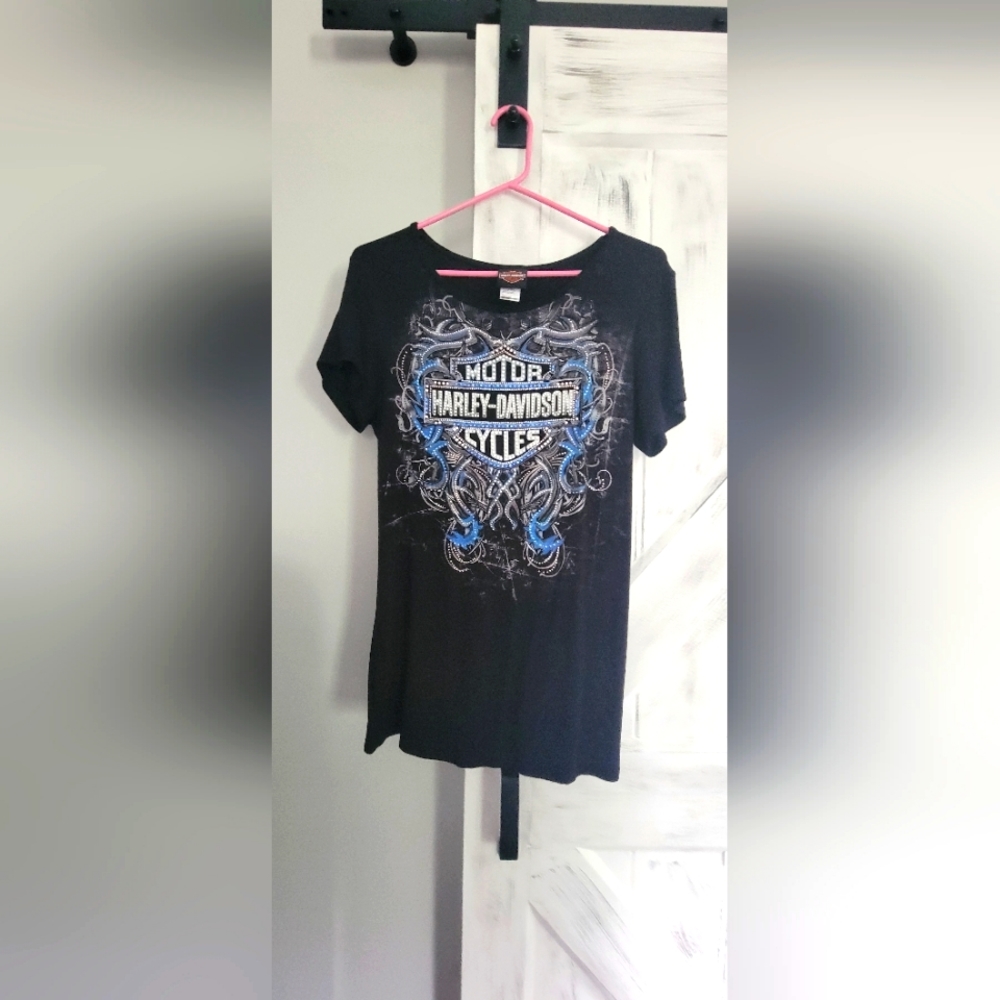 Large NEW  Harley BLING shirt